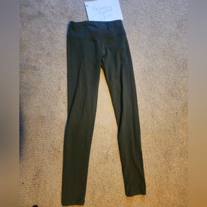 Aerie Offshore Leggings Pair Of Green And Burgundy Both Small